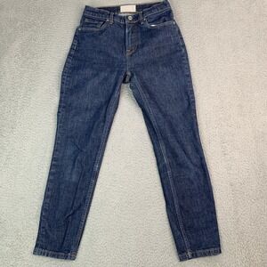 Everlane Women's Ankle & Cropped Jeans - Dark Blue